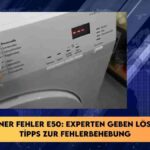 AEG Trockner Fehler E50