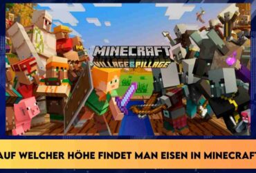 Auf welcher höhe findet man eisen in minecraft