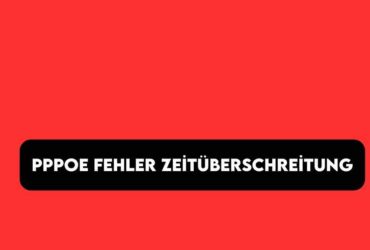 Pppoe Fehler Zeitüberschreitung