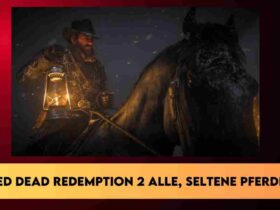 Red Dead Redemption 2 alle pferde
