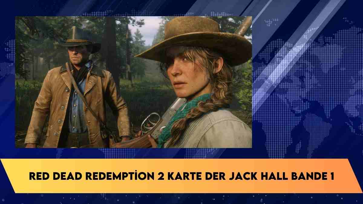 Red Dead Redemption 2 karte der jack hall bande 1