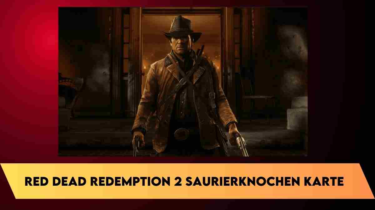 Red Dead Redemption 2 saurierknochen karte