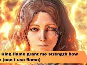 Elden Ring flame grant me strength how to use