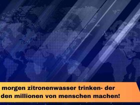 Jeden morgen zitronenwasser trinken- der fehler den millionen von menschen machen