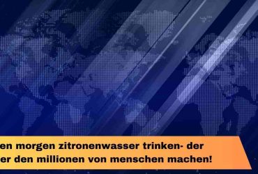 Jeden morgen zitronenwasser trinken- der fehler den millionen von menschen machen