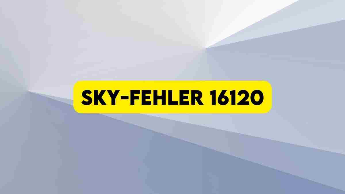 Sky-Fehler 16120