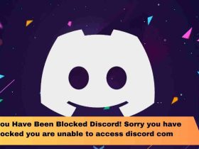 Sorry You Have Been Blocked Discord