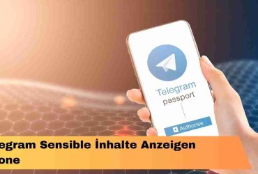 Telegram Sensible Inhalte Anzeigen iPhone