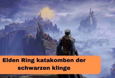 Elden Ring katakomben der schwarzen klinge