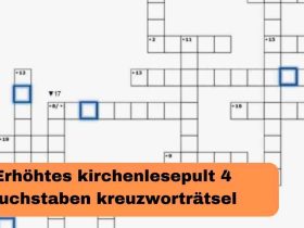 Erhöhtes kirchenlesepult 4 buchstaben kreuzworträtsel