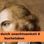 Fehler durch unachtsamkeit 8 buchstaben