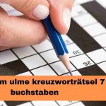 Laubbaum ulme kreuzworträtsel 7 buchstaben