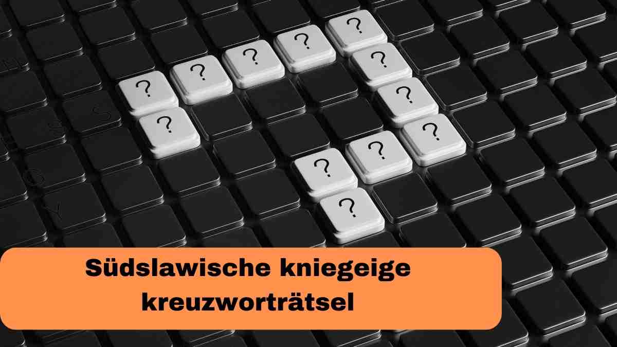Südslawische kniegeige kreuzworträtsel