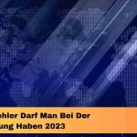 Wie Viele Fehler Darf Man Bei Der Theorieprüfung Haben 2023