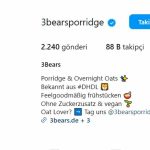 3Bears rabattcode Instagram