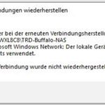 Fehler bei der erneuten verbindungsherstellung der lokale gerätename wird bereits verwendet