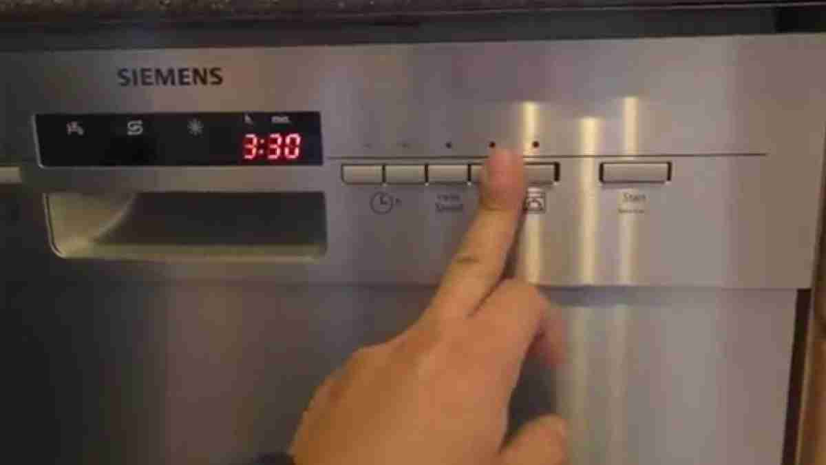 Siemens e22 sales dishwasher