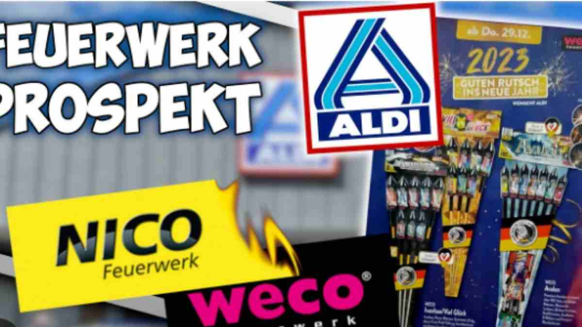 Aldi Nord Feuerwerk Prospekt 2023 24