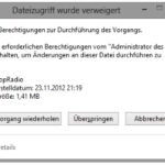 Fehler Beim Aufzählen Der Objekte Im Container