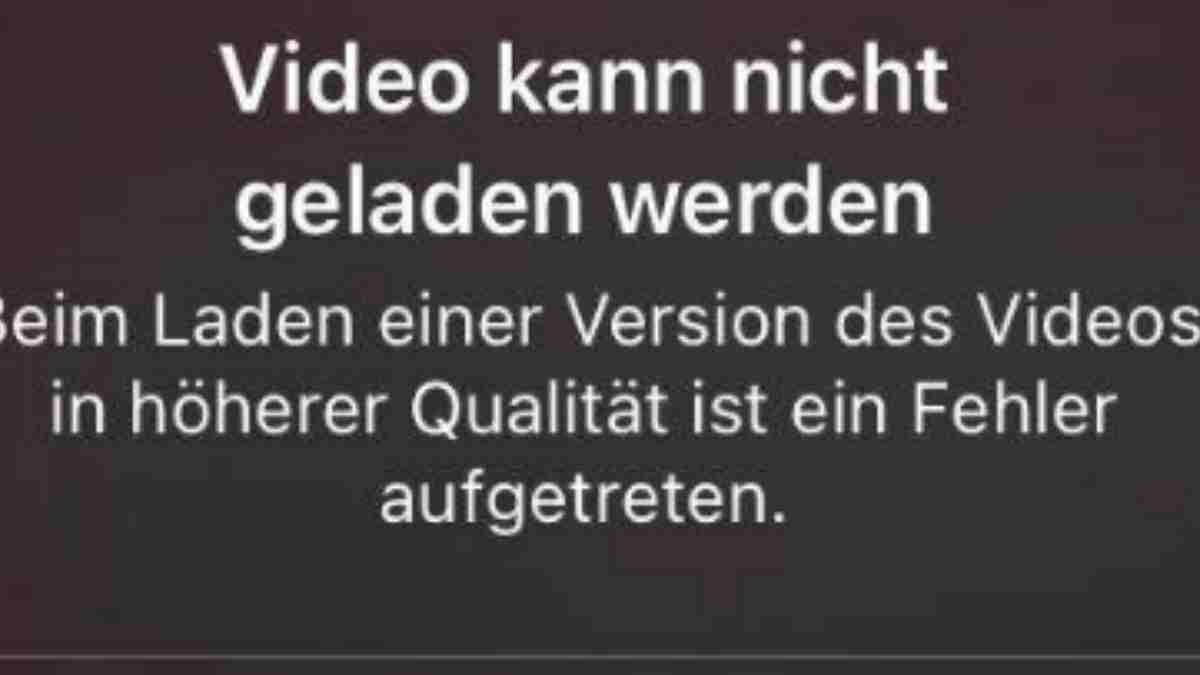Beim laden einer version des fotos in höherer qualität ist ein fehler aufgetreten