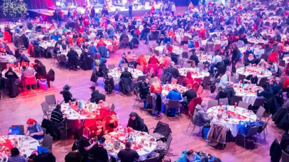 Frank Zander Weihnachtsessen 2023