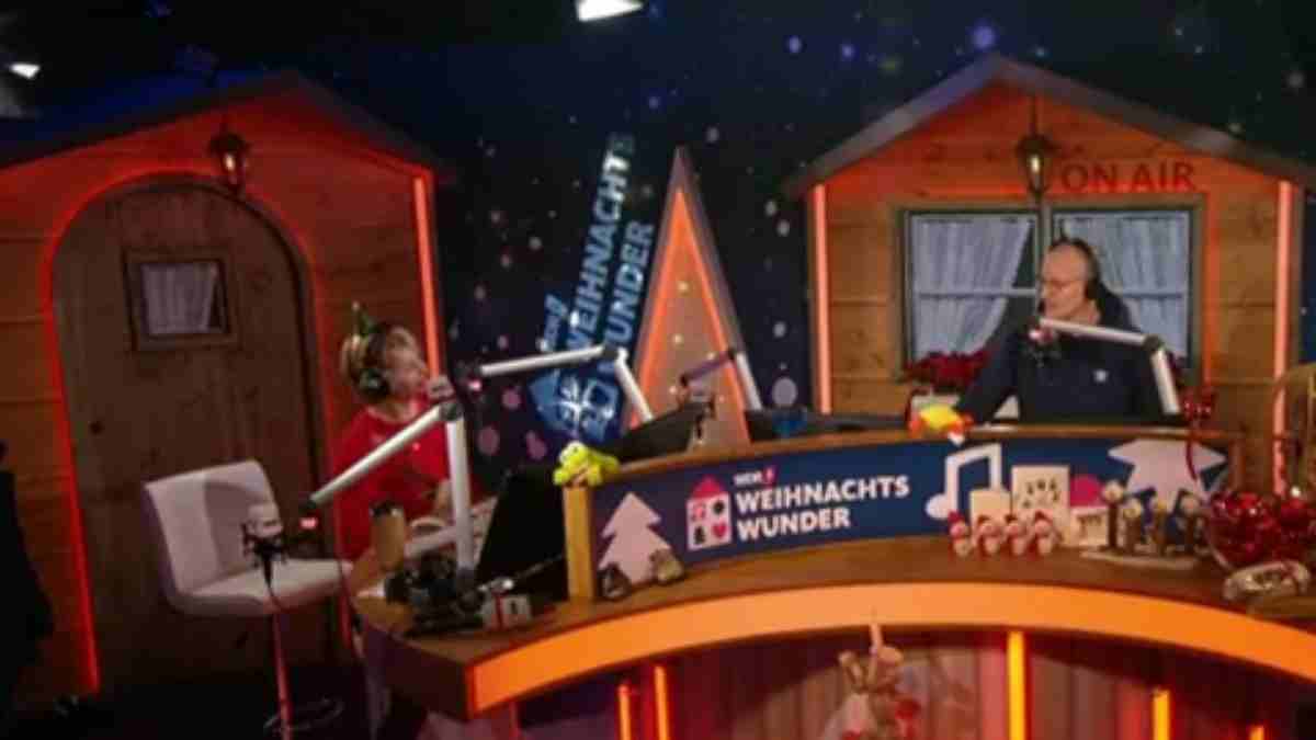 Spendenstand WDR 2 Weihnachtswunder 2023