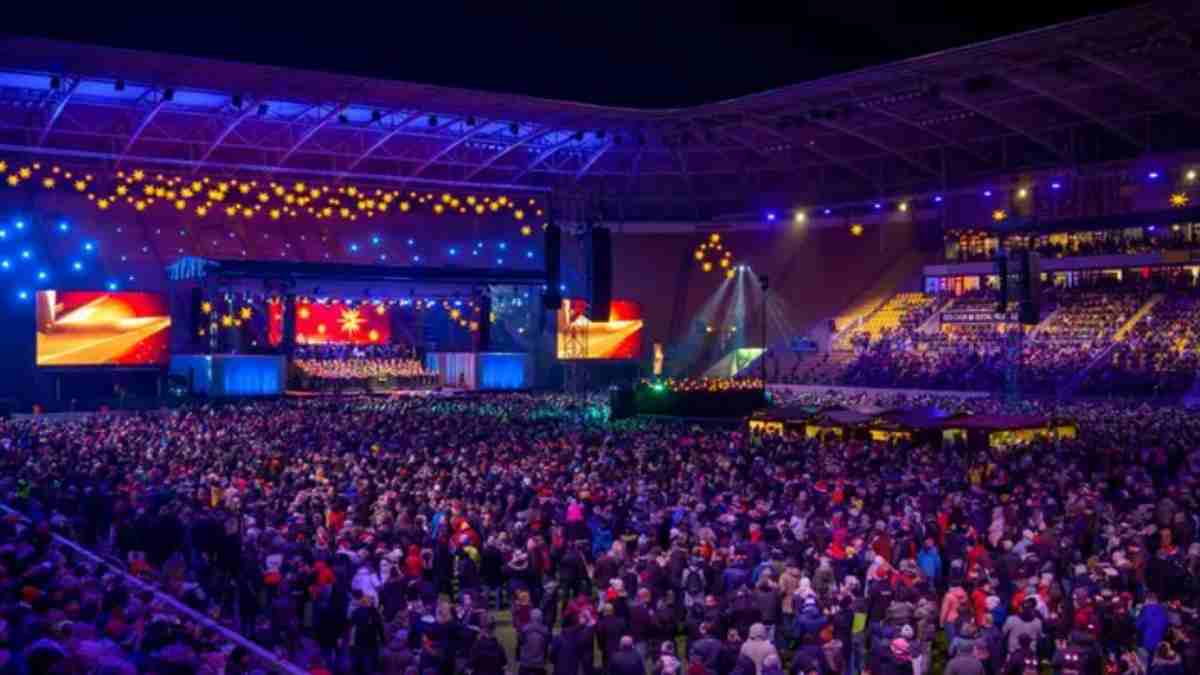 Adventskonzert Dresden 2023 Stadion Programm