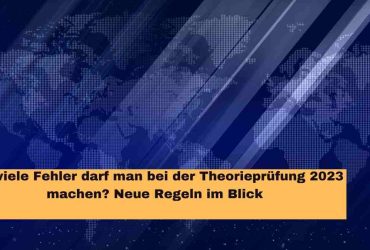 Wie Viele Fehler Darf Man Bei Der Theorieprüfung Haben 2023